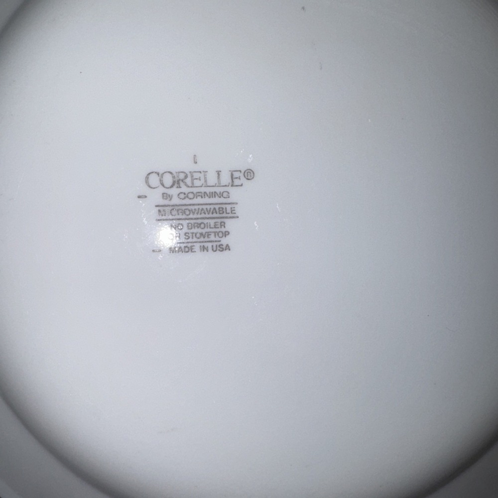Set of 6 Corelle CALLAWAY IVY Swirl Salad /Dessert / Bread Plates 7 1/4" MINT - Picture 3 of 3